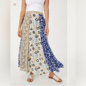Free People Cherish Maxi Skirt size Small